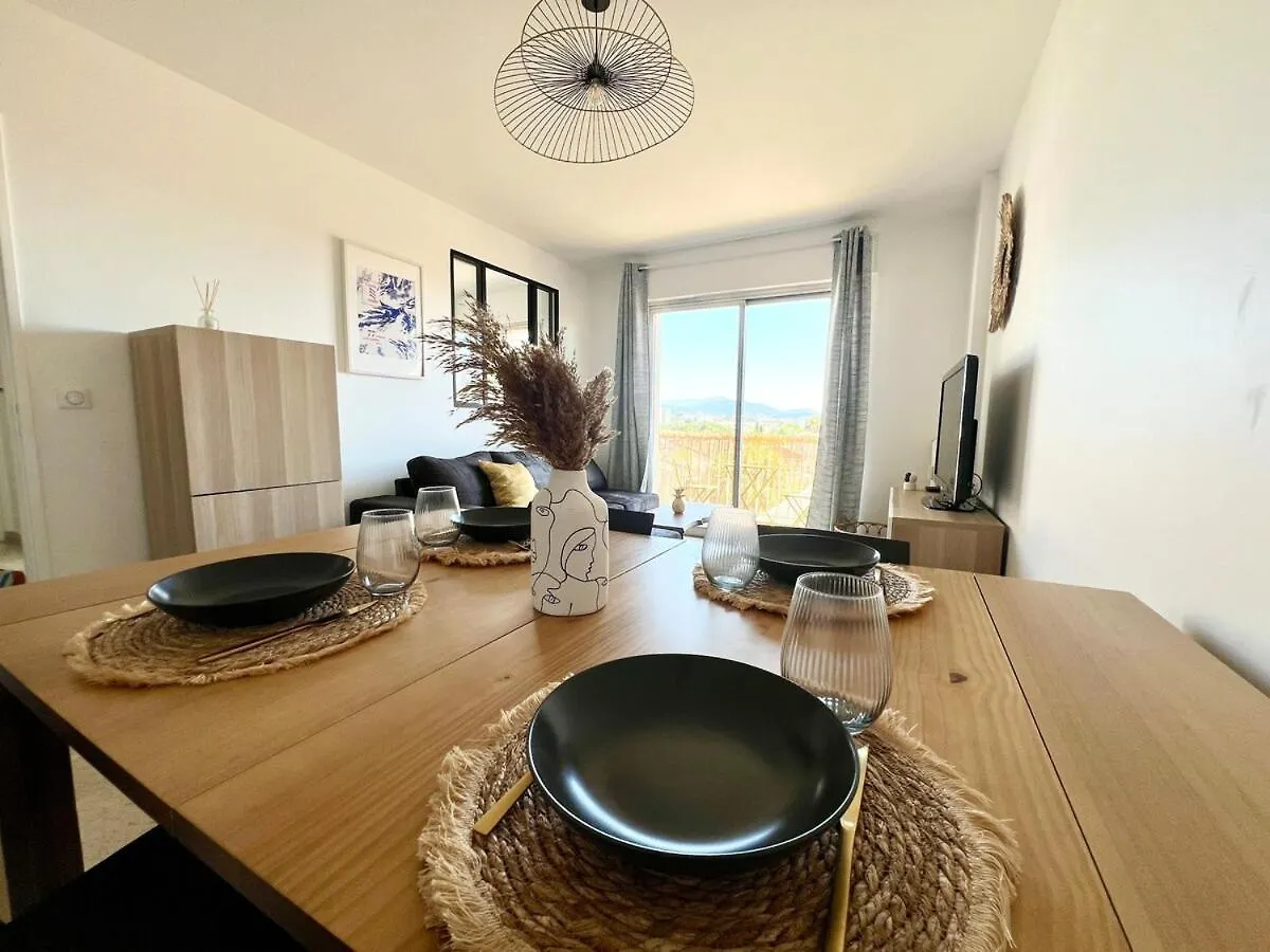 Apartamento 2P Sea View, Very Central Saint-Laurent-du-Var Francia